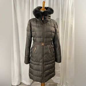 Vince Camuto winter coat green